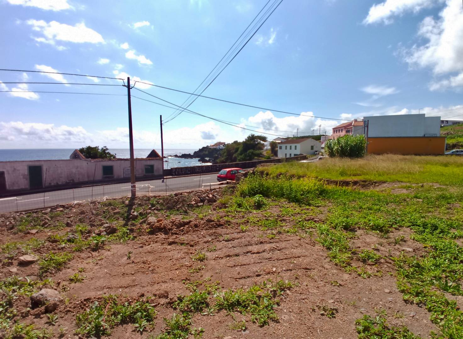 sea project building plot Horta