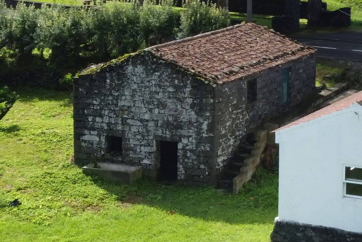 stone houses land island