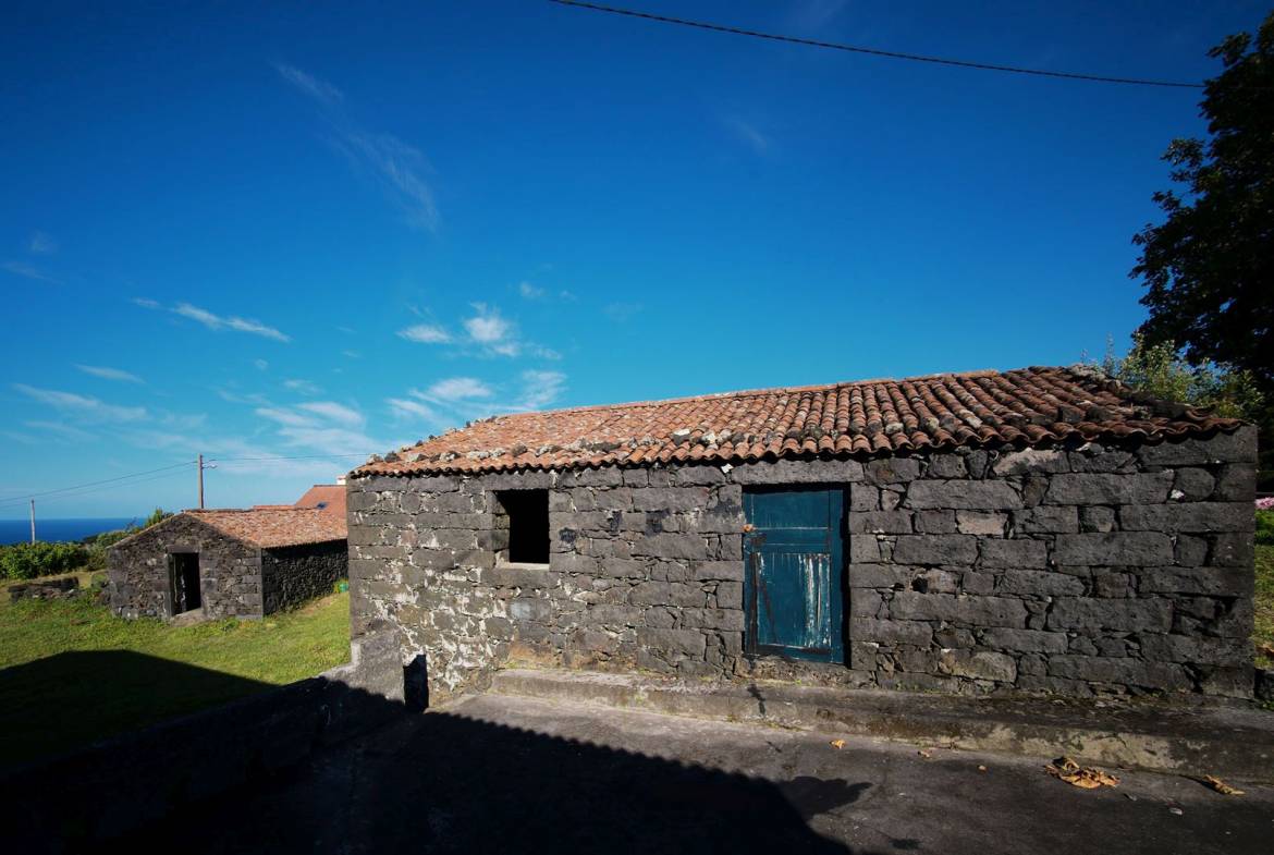 stone houses land island