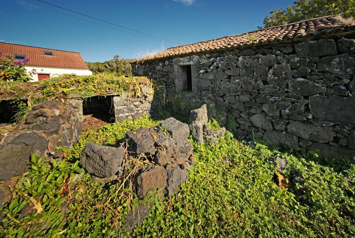 stone houses land island