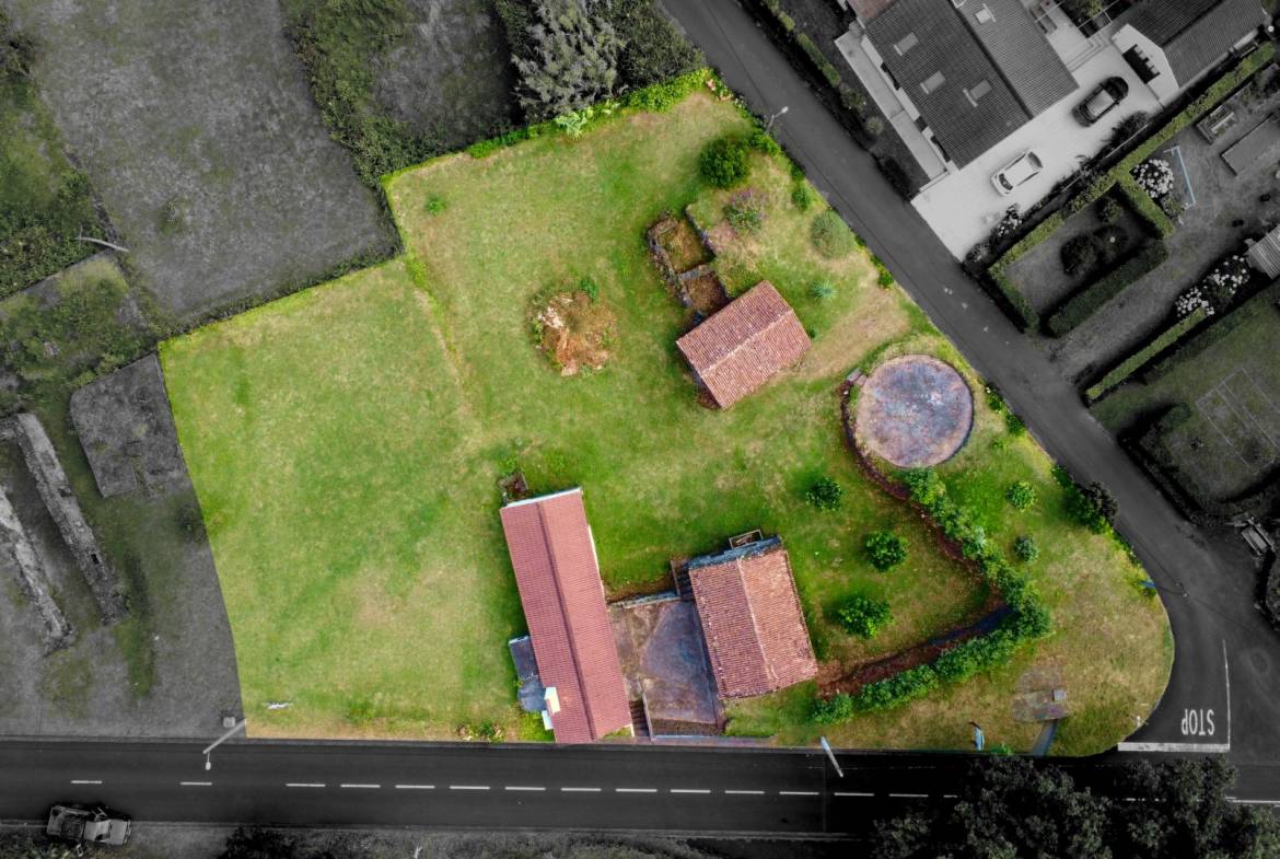 stone houses land island